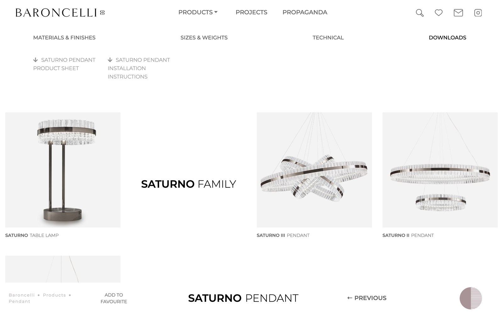Le CMS et les fiches produits de Baroncelli