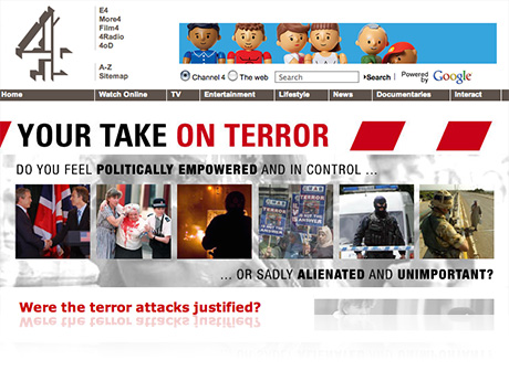 Channel 4 interactive survey microsite