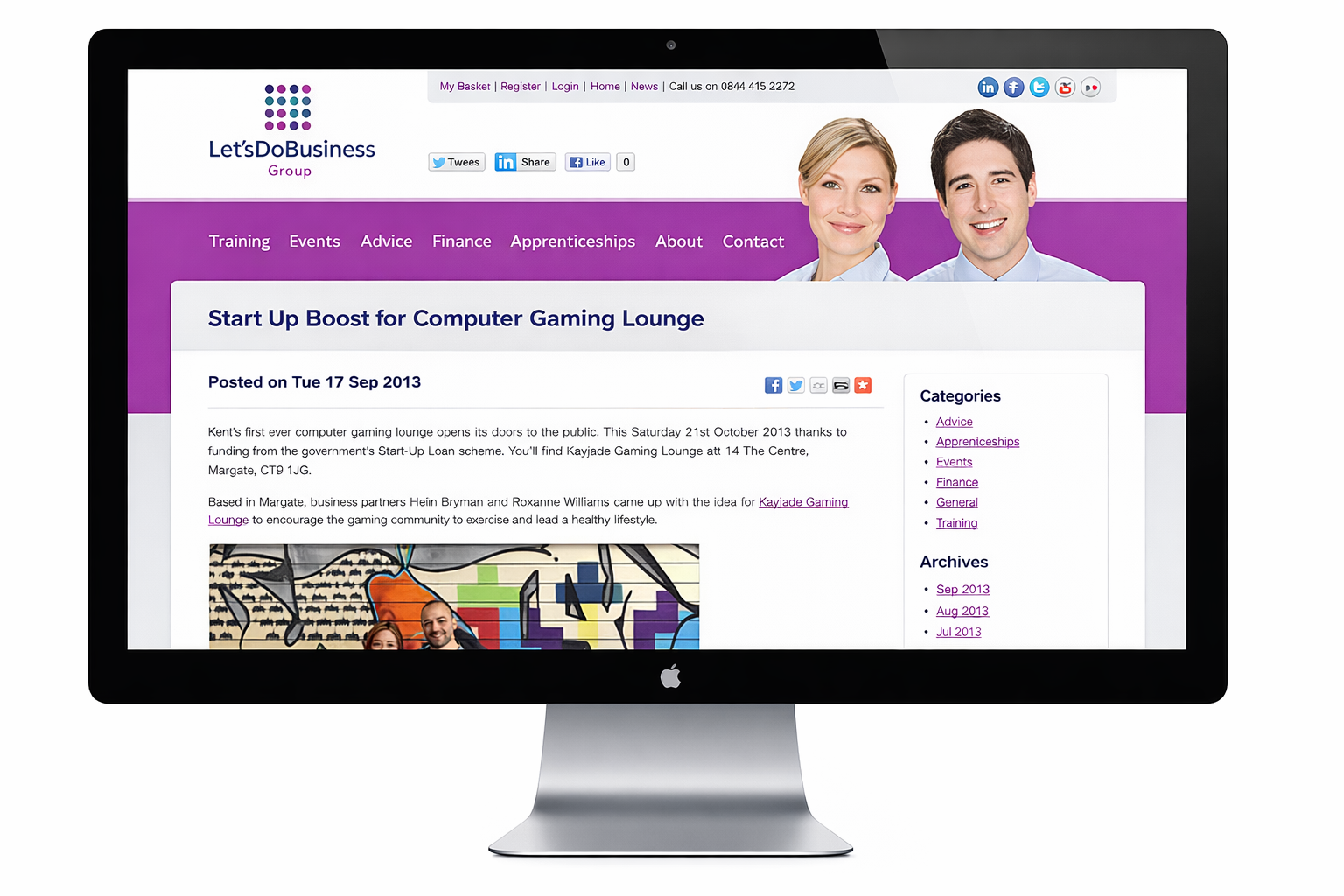 Let''s Do Business content management system