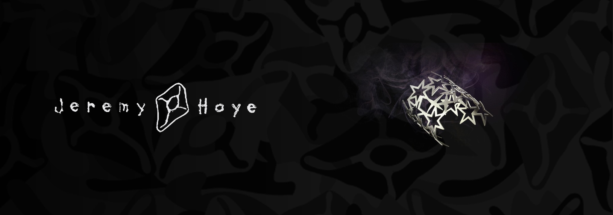 The Jeremy Hoye online store, with jewellery features and the collections rail