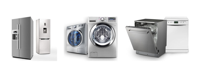 Fridge-freezers, washing machines and dishwashers of the kind QDA sells