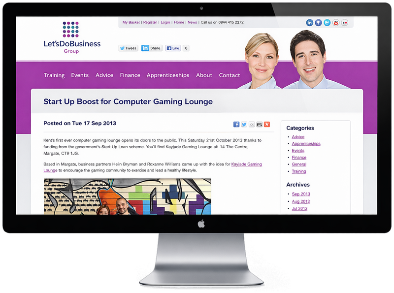 Let’s Do Business content management system