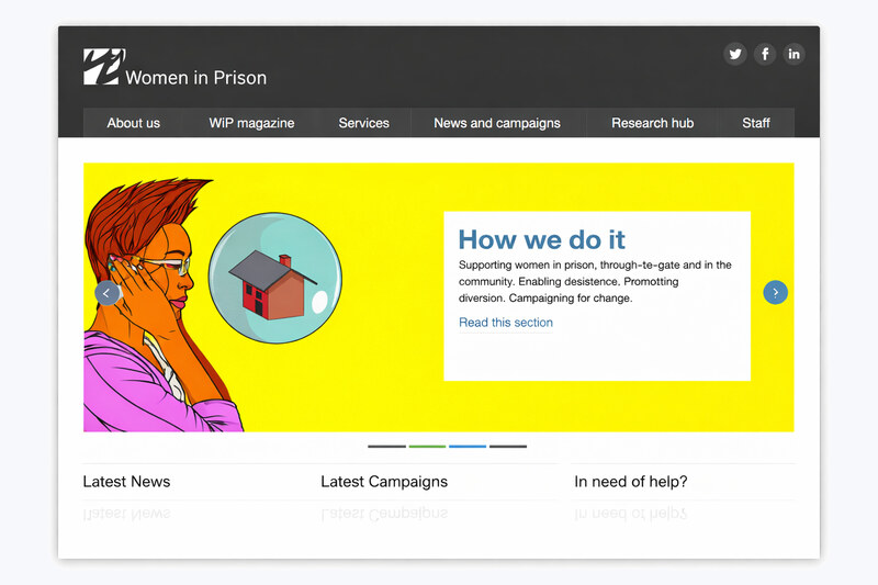 Women in Prison strong online identity