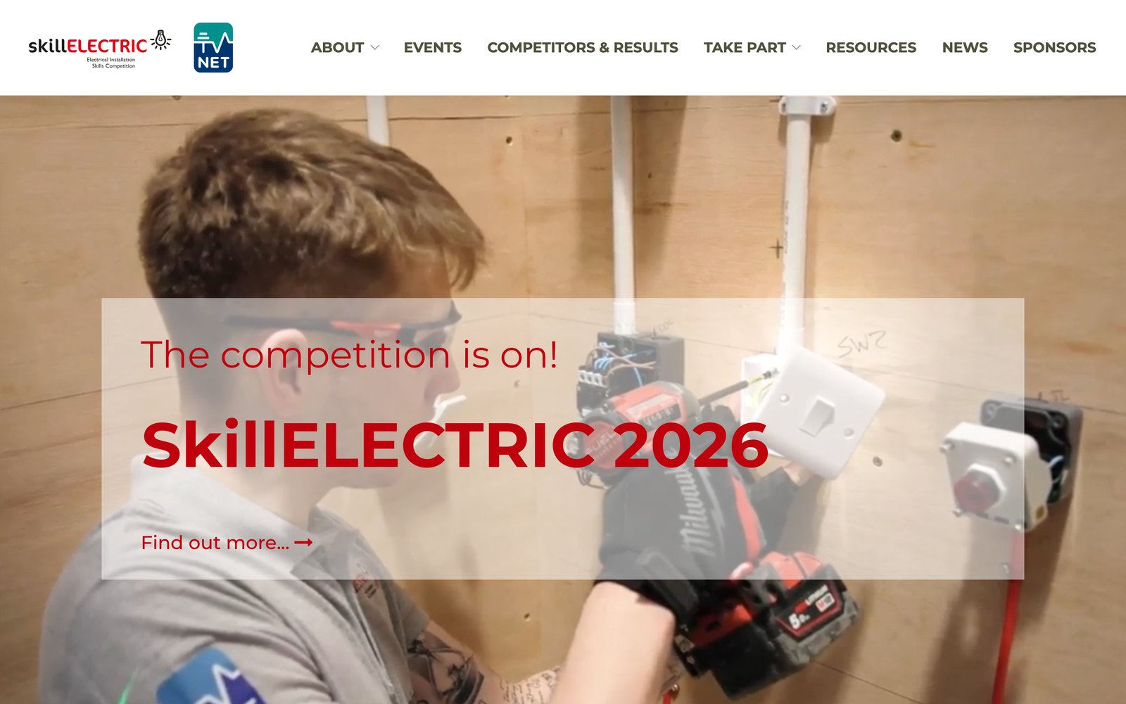 La page de conseils sur l’étape d’inscription de SkillELECTRIC, avec une vidéo explicative et les dates clés pour les candidats